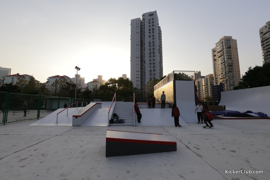 上海the place 滑板场焕然新生